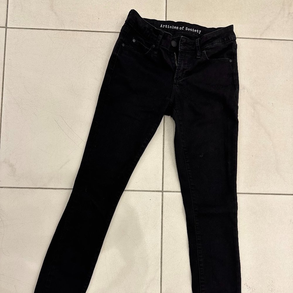 Black skinny jeans articles of society